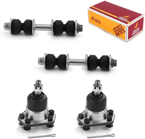 Miniatura 64 de Metrix Premium Chassis Parts - Juego de 4 piezas de articulación de rótula superior y barra estabilizadora delantera para Ford Ranger RWD 1998-2011
