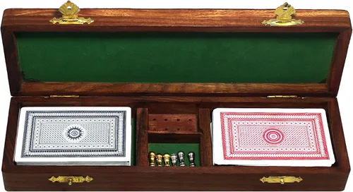 Miniatura 5 de Juego de mesa de madera para cuna, 2 cartas, 6 clavijas de metal, regalos de Navidad