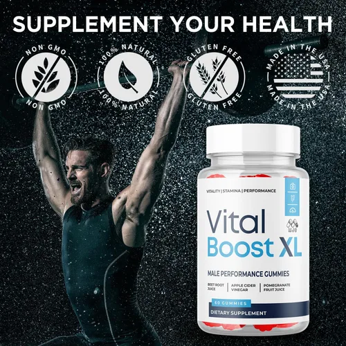 Miniatura 6 de Gomitas Vital Boost XL, gomitas oficiales Vital Boost X L para hombres con todos los ingredientes naturales, Vital BoostXL apoyo avanzado