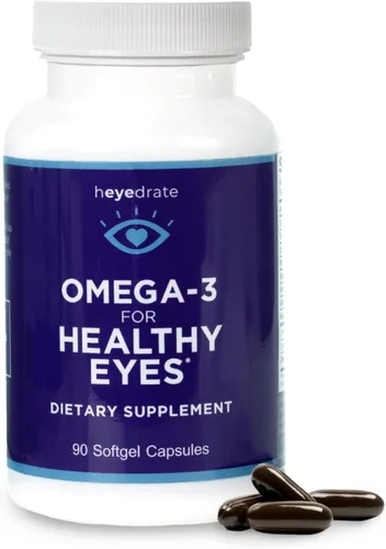 Aceite de pescado triglicérido Omega 3 para ojos saludables, apoya la salud de los ojos con ingredientes óptimos, fácil de tragar, sin erupciones,