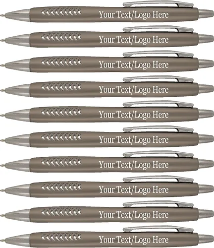Miniatura 5 de SyPen Bolígrafos personalizados con tu logotipo o texto personalizado, paquete de 300 unidades a granel para negocios, fiestas y eventos, hermosos