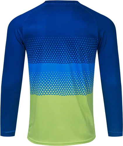 Miniatura 2 de Camiseta de bicicleta de montaña para hombre, manga larga, ropa todoterreno para descenso y motocross, camisetas transpirablesque absorben la humedad
