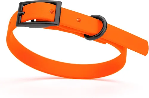 Miniatura 104 de Dogline Biothane - Collar impermeable para perro con hebilla de liberación rápida, resistente cincha de nailon recubierta con resistente y a prueba