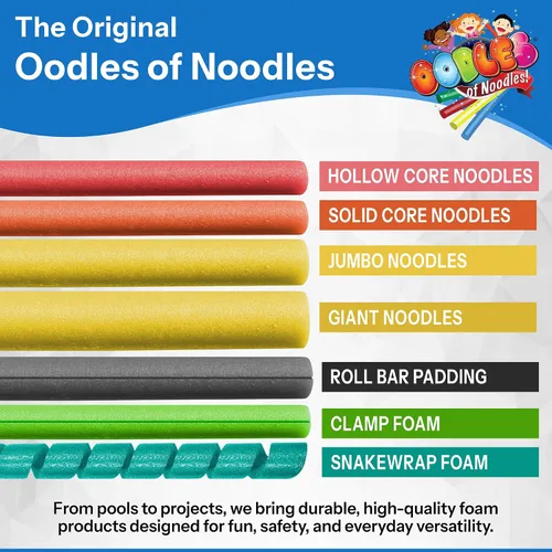 Miniatura 7 de Oodles of Noodles Almohadillas de espuma negra para barra antivuelco, 3 pies, ignífugo, cubiertas de tubo de espuma de alta densidad preranuradas