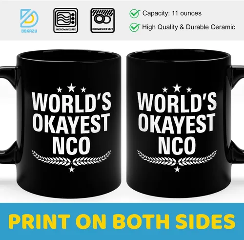 Miniatura 5 de Fantastic Gifts World's Okayest - Taza de contabilidad para regalo para compañeros de trabajo, regalo para miembros de la familia, regalos