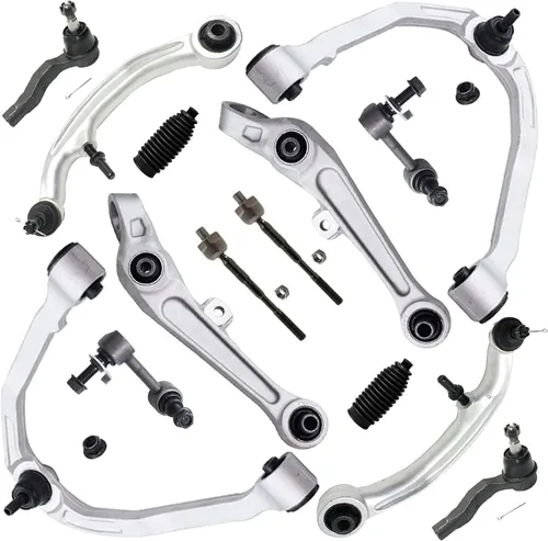 Miniatura 35 de Detroit Axle - Kit de suspensión frontal de 16 piezas para RWD Chrysler 300 Dodge Charger Challenger Magnum 6 brazos de control con rótulas 2