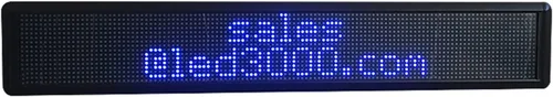 Miniatura 16 de Protable Gym Timer Led Control remoto Información Texto LED Displ-ay Board p7.62 Interior programable Información Rolling Sign Board Outdoor Digital