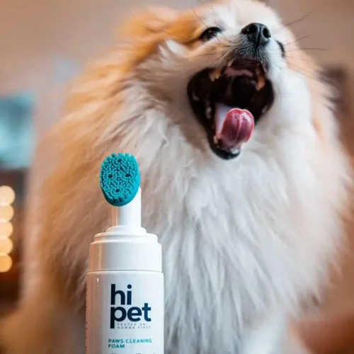 Miniatura 5 de Hi Pet - Limpiador de patas de perro con cepillo limpiador de patas integrado, limpiador de patas para perros y gatos, humectante de patas de gato