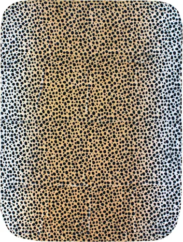 Everything Comfy Manta decorativa con estampado de guepardo, 30 x 40 pulgadas, color natural