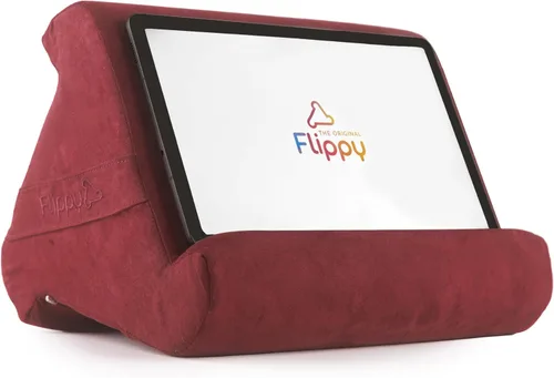 Flippy Soporte de almohada original para tableta y soporte para iPad, regalo para amantes de los libros y lectores, soporte multiángulo con Nebbiolo