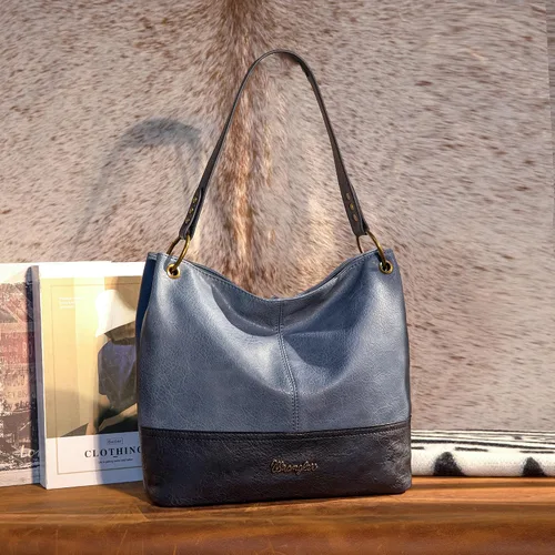 Miniatura 119 de Wrangler Hobo - Bolsas para mujer de cuero vegano con asa superior, bolsos de hombro y bolsos