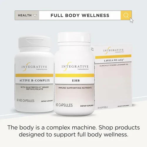 Miniatura 6 de Integrative Therapeutics EHB - Suplemento de apoyo inmunológico con vitaminas A, C y B6* - Soporte mineral con zinc - Sin lácteos y sin gluten - 60