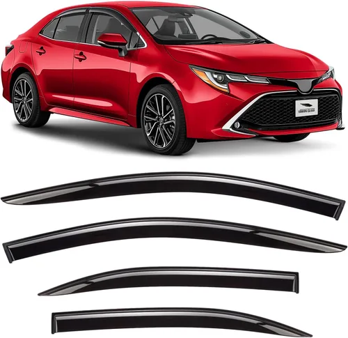 Miniatura 13 de Voron Glass - Protectores de lluvia extra duraderos con cinta adhesiva para Toyota Camry 2025-2026 Sedán, deflectores de ventana, viseras