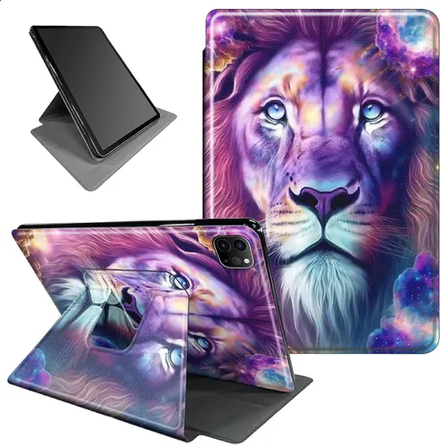Miniatura 79 de Funda para iPad mini 6 para iPad mini 6ª generación 8.3 pulgadas 2021 360 grados giratorio soporte ligero cubierta inteligente protectora