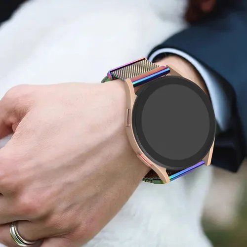 Miniatura 6 de Meliya Correa de metal compatible con Samsung Galaxy Watch 6 - 1.575 pulgadas, 1.732 pulgadas, 1.772 pulgadas, 1.772 pulgadas, correa de repuesto