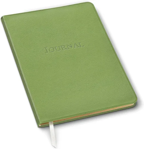 Miniatura 28 de Diario de cuero Gallery Leather - Elaborado en Maine, EE. UU. - Elegante cuaderno de escritura de cuero con 192 páginas rayadas - Un espacio