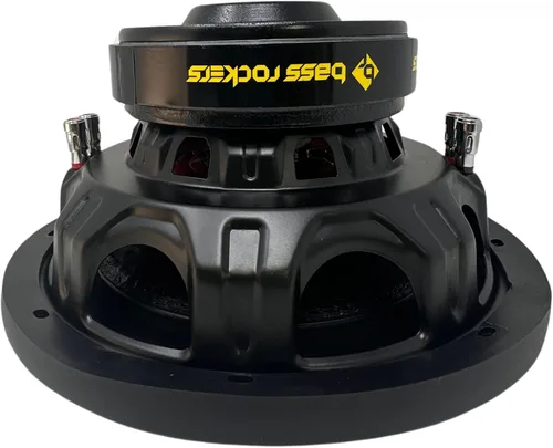 Miniatura 3 de Bass Rockers Subwoofer dual de 10 pulgadas y 2000 W de perfil bajo de 4 ohmios para automóvil con salida de audio dinámica, marco de aluminio