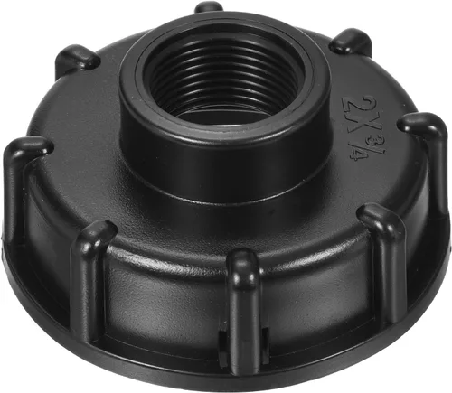 Miniatura 6 de PATIKIL IBC - Adaptador de bolsa de 2.362 in, rosca gruesa, salida hembra de 1/2 pulgada, conector de tapón de drenaje de 275-330 galones