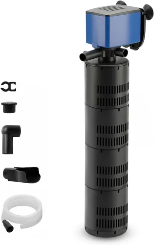 Miniatura 7 de Aqua Dream 475 GPH Aquarium Powerhead - Bomba de filtro sumergible 3 en 1 con oxigenación de aire y flujo ajustable, bomba de circulación de agua