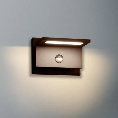Miniatura 12 de Lámpara de pared LED para exteriores, lámpara de montaje en pared, moderna lámpara de iluminación, lámpara de aluminio gris para porche, puerta