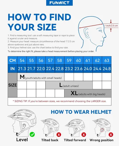 Miniatura 6 de Adult Bike Helmet with Visor and Goggles for Men Women Mountain Road Bicycle Helmet Rechargeable Rear Light Cycling Helmet