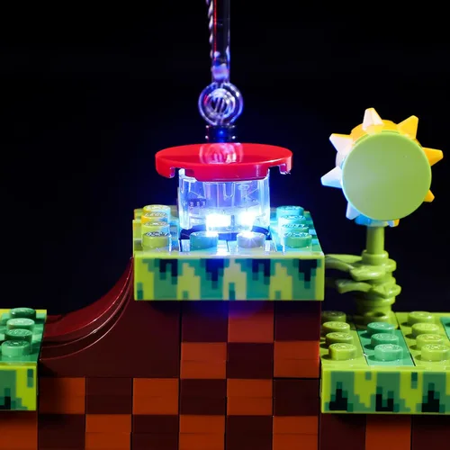 Miniatura 6 de BRIKSMAX Luz para Lego-21331 Sonic Hedgehog Green Hill Zone - Kit de iluminación LED compatible con Lego Ideas - No incluye el set de Lego