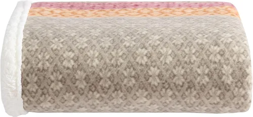 Miniatura 7 de Eddie Bauer - Oversized Throw Blanket 50x70, Reversible Plush Blanket for Couch or Bed, Animal Print Room Decor (Animal Plaid Brown)