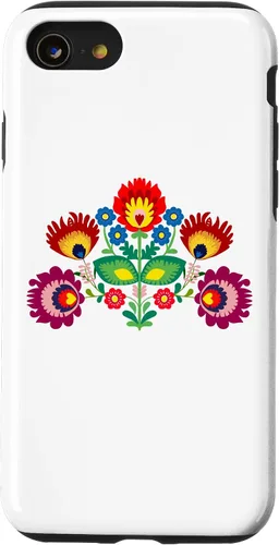 Miniatura 17 de iPhone 11 patrón popular tradicional polaco, funda de folclore oriental