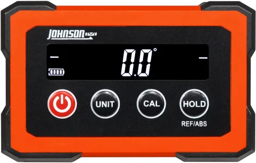 Miniatura 11 de Johnson Level & Tool 1886-0000 Localizador de Ángulo Magnético Digital con 2 Botones, Naranja, 1 Localizador