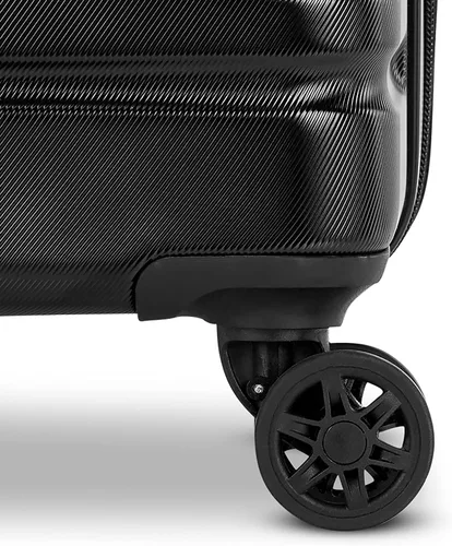 Miniatura 3 de Samsonite Evolve Se Hardside Equipaje expandible con ruedas giratorias dobles, negro ( Bass Black ), Evolve Se Hardside - Equipaje expandible