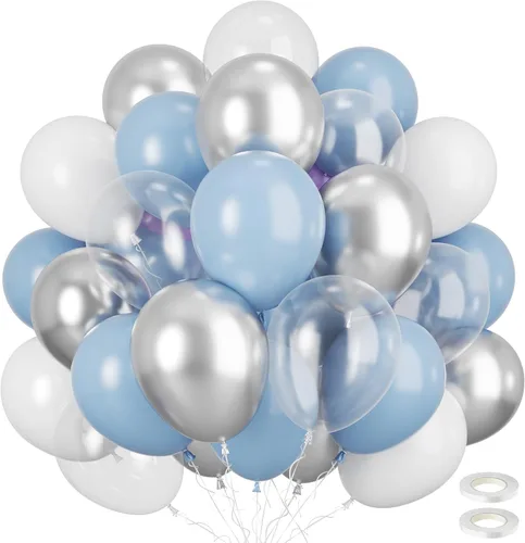 Miniatura 24 de Globos de animales, 60 globos de fiesta de 12 pulgadas, color verde y marrón crema, globos estampados de guepardo de animales para decoración
