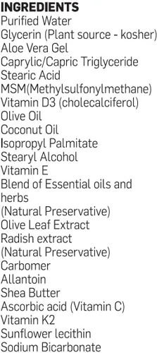 Miniatura 4 de BIOLABS PRO Crema natural de vitamina D3 de 15000 UI de vitamina D, máxima fuerza, combate la deficiencia de vitamina D de forma natural