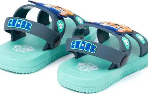 Miniatura 3 de Paw Patrol Sandalias para niños Deslizadores azules para niños con correa de apoyo Chase The Police Dog Zapatos de verano Calzado sin cordones