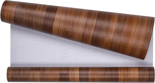 Miniatura 3 de Papel de contacto autoadhesivo de madera con bloque de carnicero para encimeras de cocina, armarios, puerta, mesa, escritorio, muebles, papel tapiz