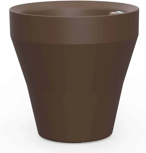 Miniatura 17 de Crescent Garden Rim TruDrop - Maceta de riego automático, 26 pulgadas (oliva)