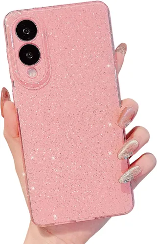 Miniatura 121 de MINSCOSE Compatible con Samsung Galaxy S22 Plus Case, Bonito Color Neón Brillante, con Purpurina Brillante Delgada Resistente a Golpes de Silicona