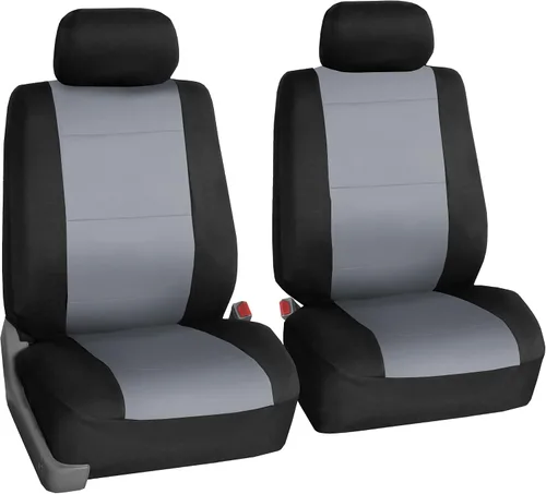 Miniatura 15 de FH Group Juego completo de fundas de neopreno impermeables para asiento de automóvil, de tres filas y 7 plazas, listas para bolsa de aire