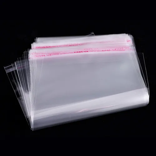 Miniatura 8 de EachDusto Bolsas de celofán adhesivas cuadradas de 7 x 7 pulgadas, transparentes, autoadhesivas, 300 bolsas de polietileno OPP de 2 mil