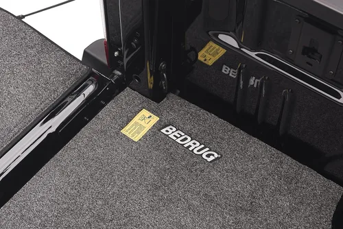 Miniatura 3 de BedRug Tapete de cama Se adapta a Ford Super Duty 2017 - 2026, modelos con sin forro / spray Gris carbón, BMQ17LBS