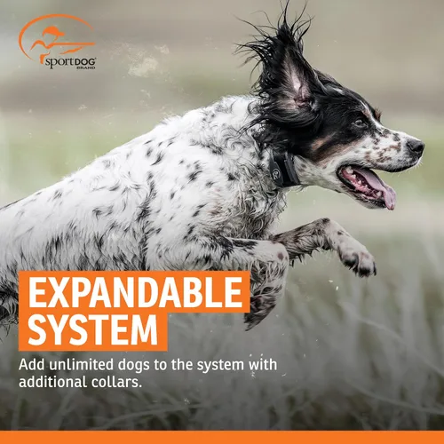Miniatura 7 de SportDOG Sistema de valla recargable de marca en el suelo, impermeable, collar recargable con tono, vibración y estática, expandible para contener