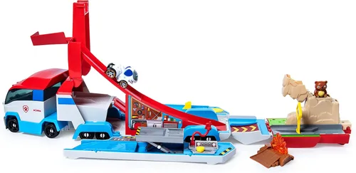 Miniatura 4 de Paw Patrol, True Metal Classic - Paquete de 6 vehículos coleccionables de fundición a presión, escala 1: 55, Launch'N Haul Paw Patroller, juego
