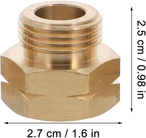 Miniatura 5 de Adaptador de botella de gas de 4 piezas, convertidor profesional de tanque de propano para un fácil llenado compatible con cilindros de gas europeos