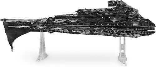 Miniatura 2 de Mould King Modelo de destructor estelar 21004, juguete de construcción de destructor estelar imperial clase Eclipse, más de 10368 piezas, kit