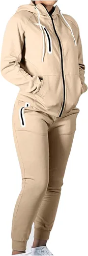 Muscularfit Conjunto deportivo de 2 piezas con capucha y cordón para hombre