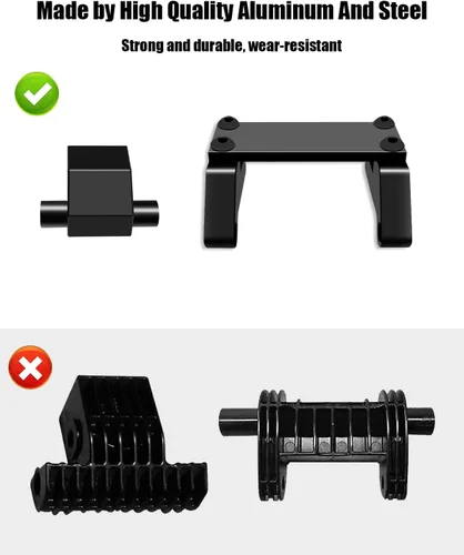 Miniatura 2 de Montura de palanca y horquilla de metal para silla reclinable La-Z-Boy LazyBoy Power Recliners, piezas de repuesto mejoradas, color negro