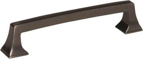 Miniatura 10 de Amerock Mango de gabinete Bronce dorado 3 pulgadas (76 mm) de centro a centro Mulholland paquete de 1 unidad Jaladera de cajón Asa