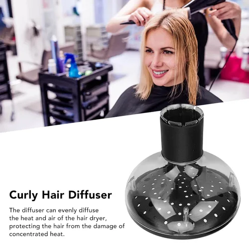 Miniatura 7 de Difusor de secador de pelo, accesorio difusor de pelo, secador de pelo, difusor universal de pelo adaptable para secadores de pelo para salón