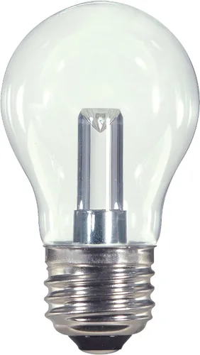Miniatura 15 de Satco S9176 LED T6 Frost 2700K Bombilla base de candelabro, 0.8W
