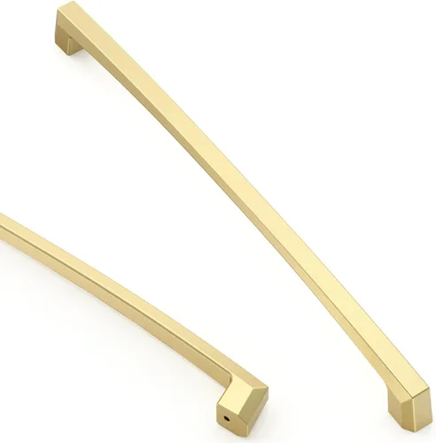 Miniatura 47 de Asidrama - Paquete de 2 manijas de gabinete de cocina de níquel satinado cepillado de 3 pulgadas (76 mm), tiradores de gabinete, herrajes