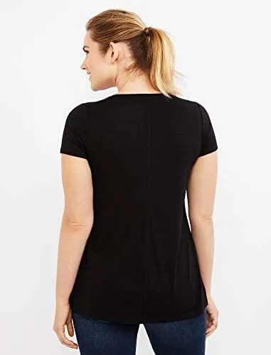 Miniatura 4 de Maternidad Plus tamaño Lift Up Relaxed Fit Tee de lactancia